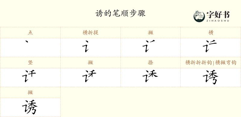 诱