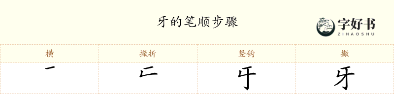 牙