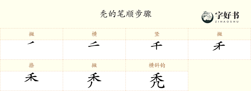 秃