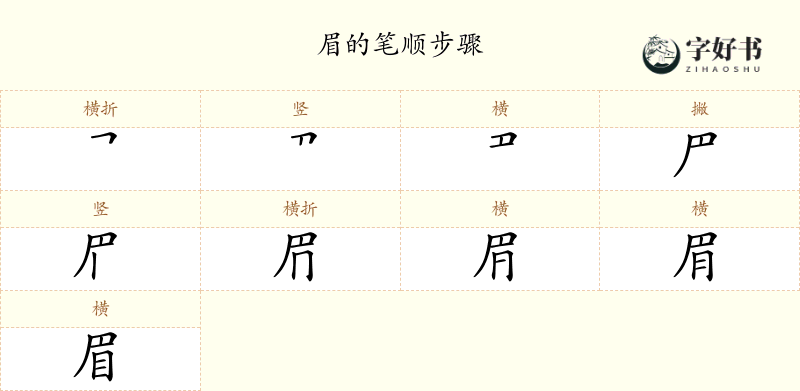 眉