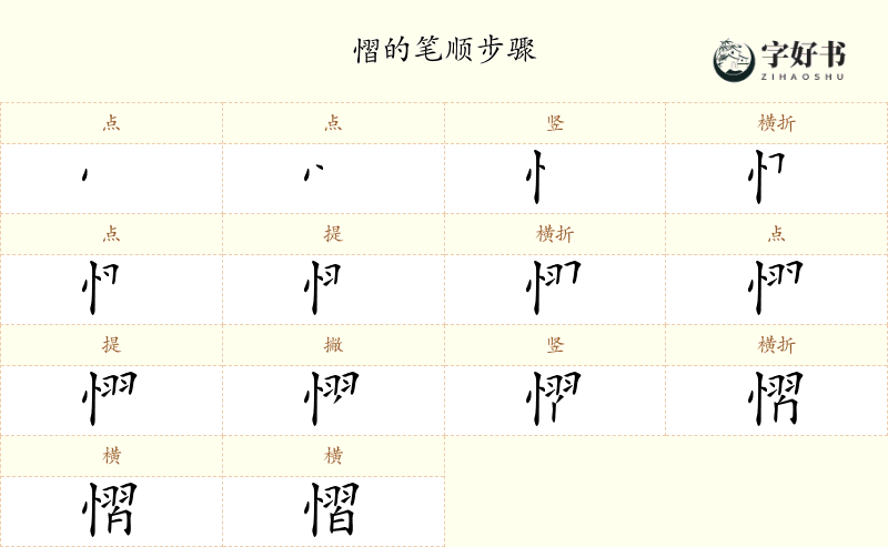 慴