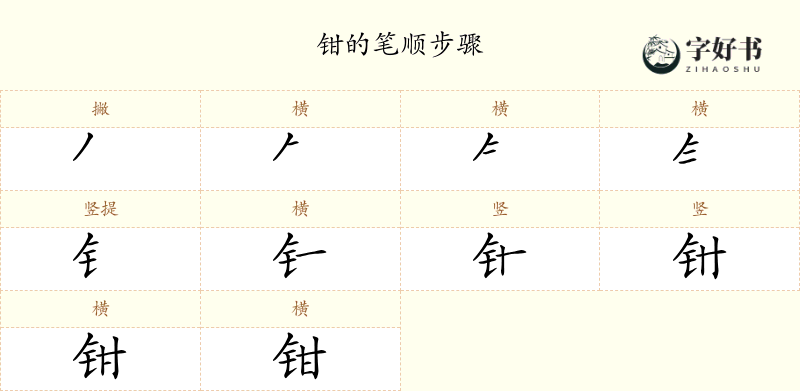 钳