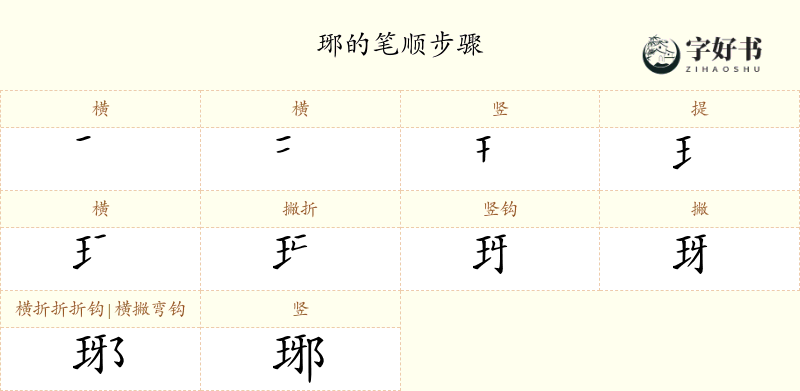 琊