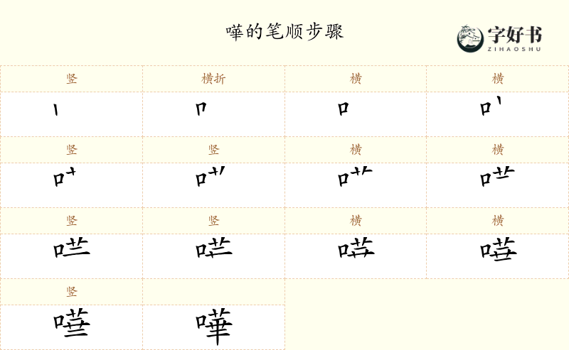 嘩