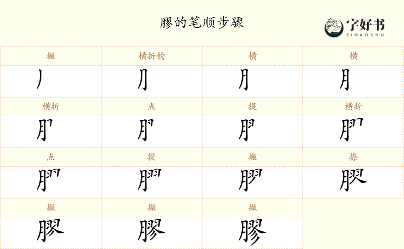 膠