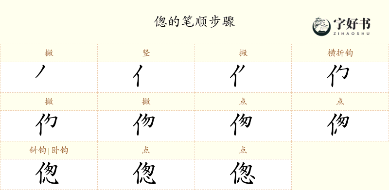 偬