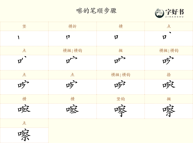 嚓