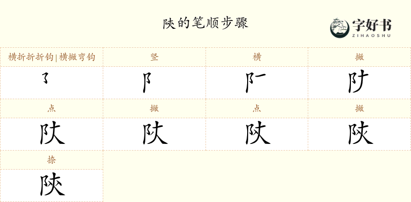 陝