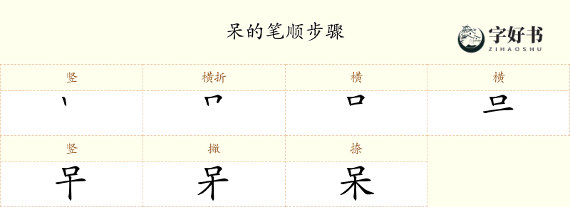 呆