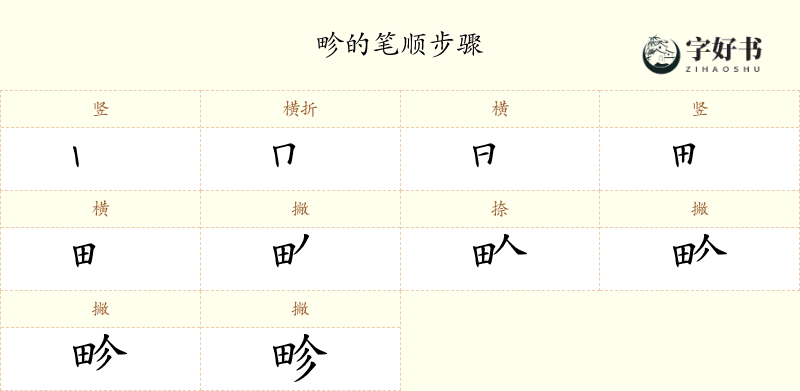 畛