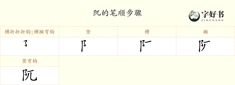 阢