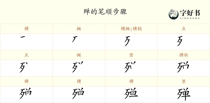殚