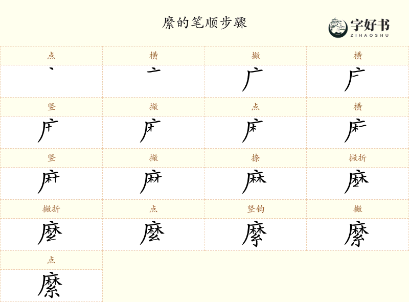 縻