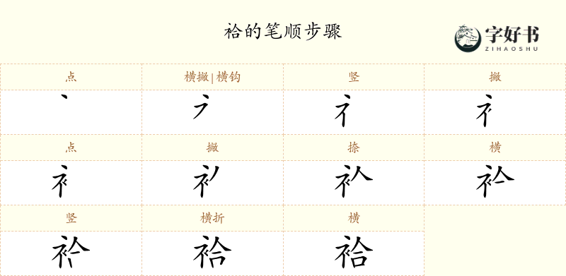 袷