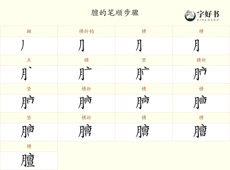 膻