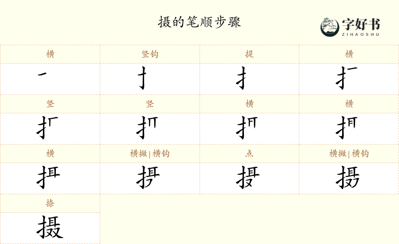 摄