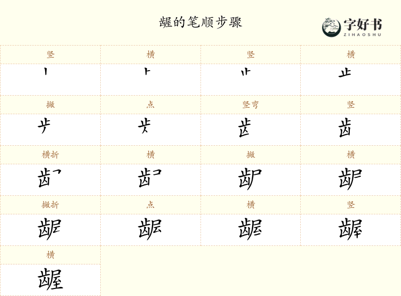 龌