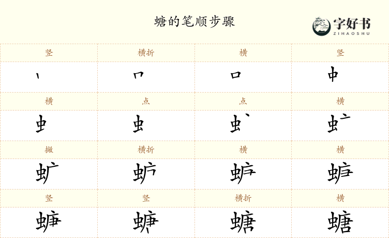 螗