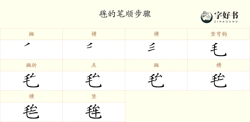 毪