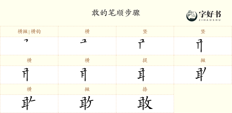 敢