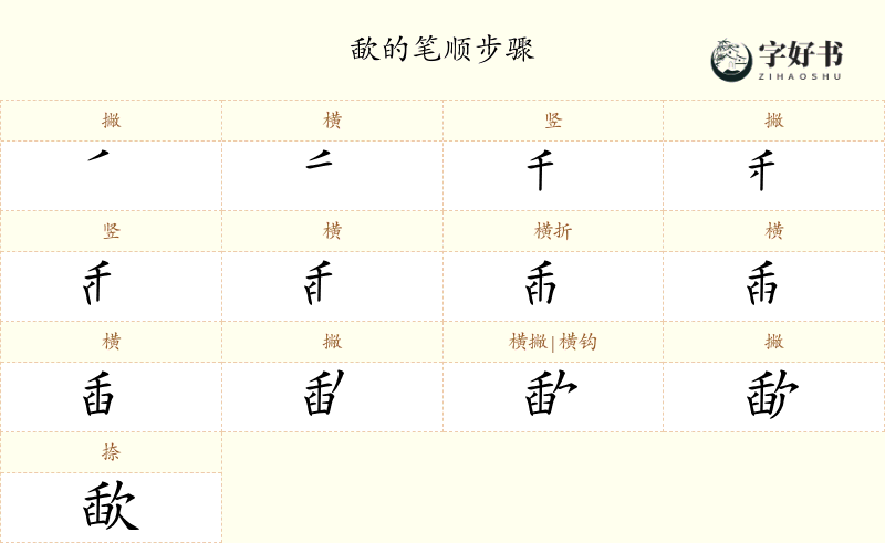 歃