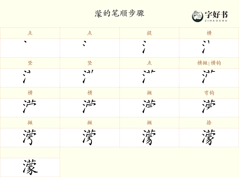 濛