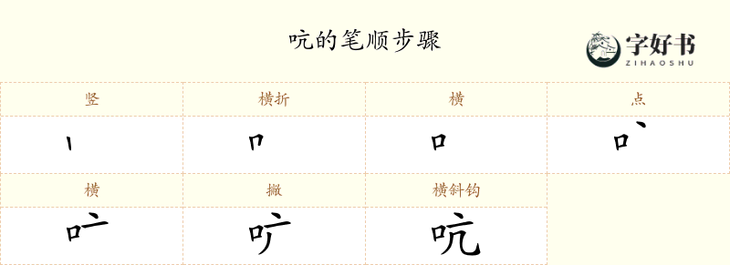 吭