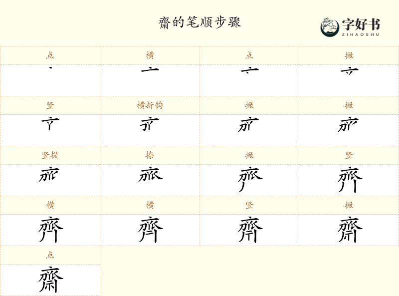 齋