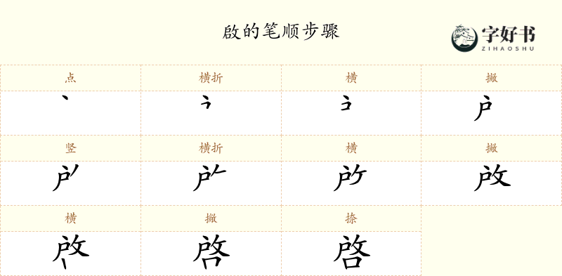 啟