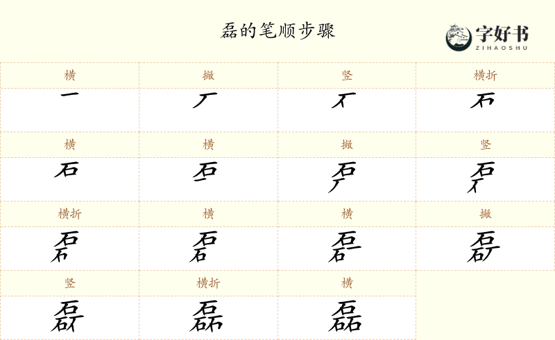 磊