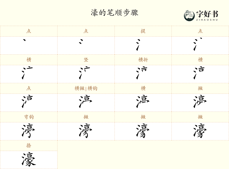 濠