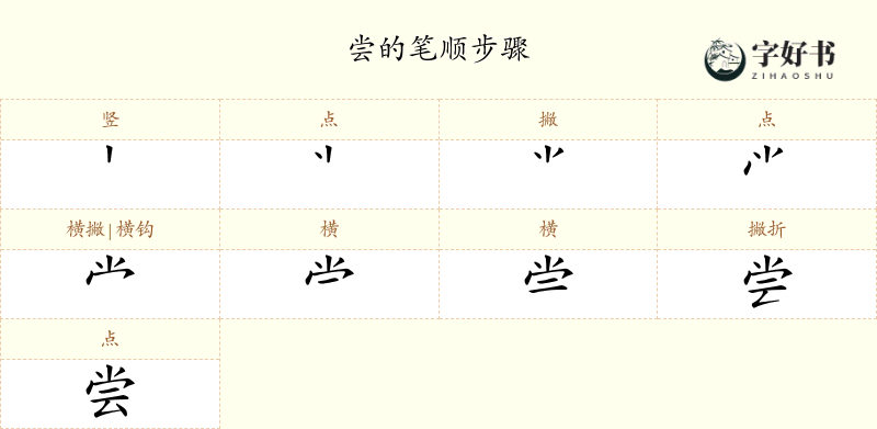 尝