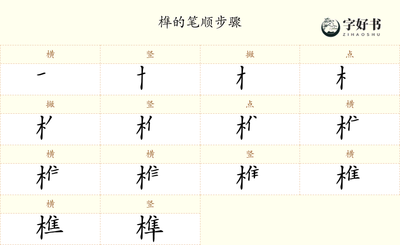 榫
