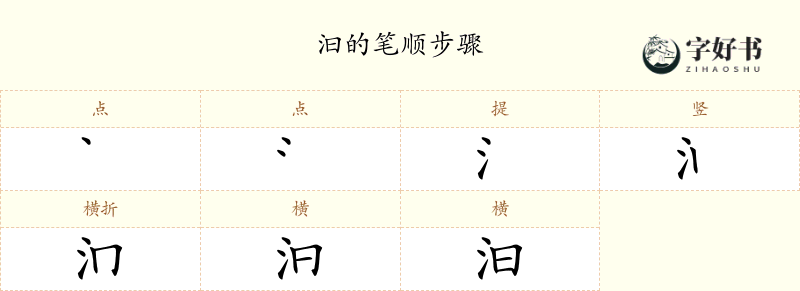 汩