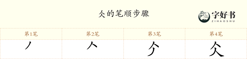 仌