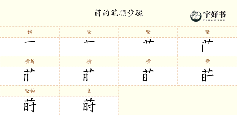 莳