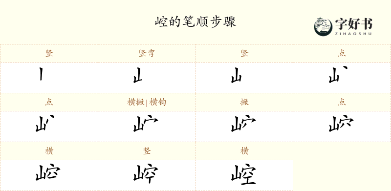 崆