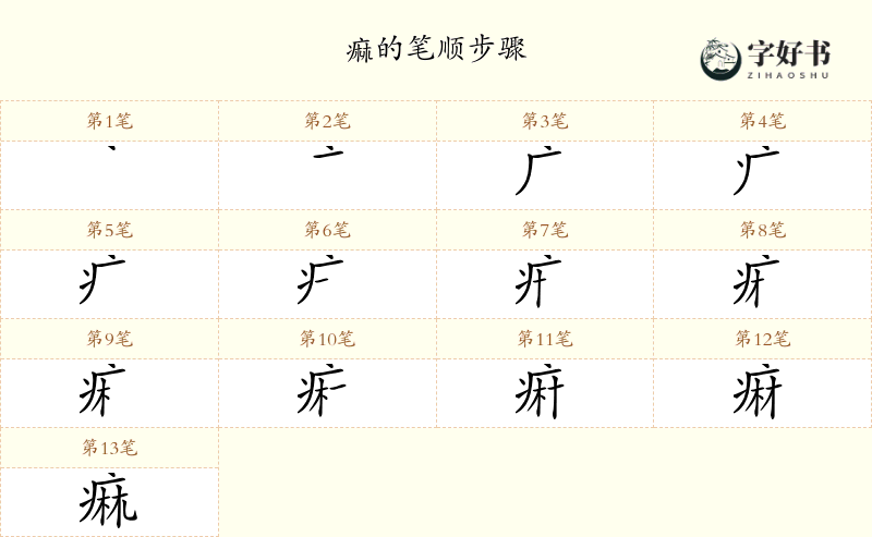 痲