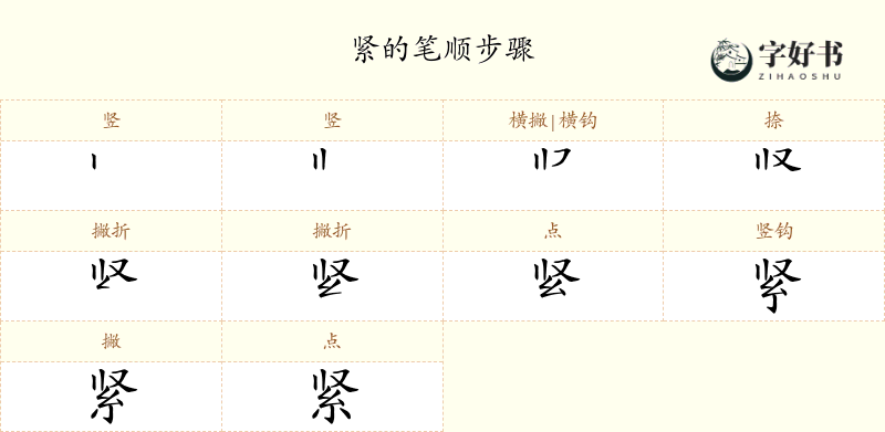 紧
