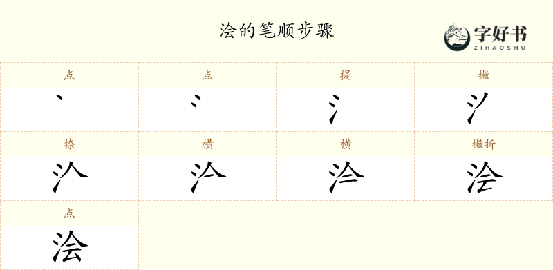 浍