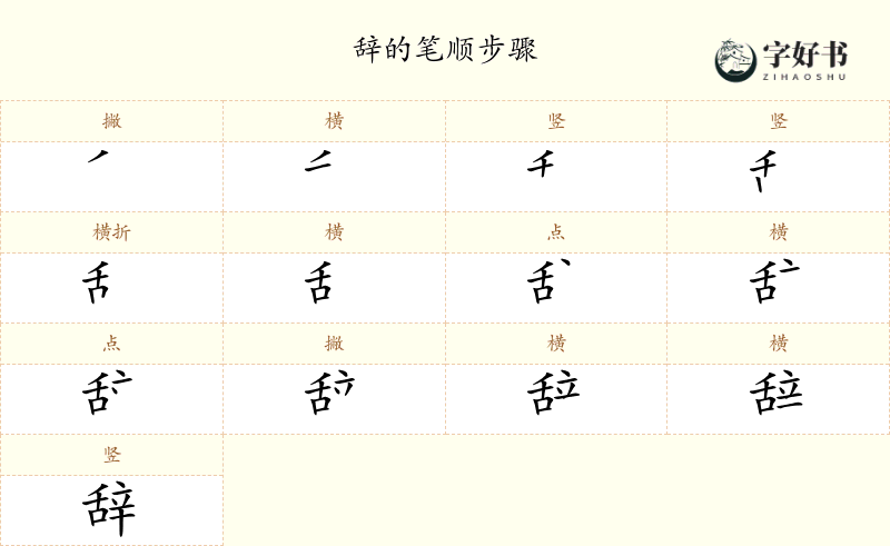 辞