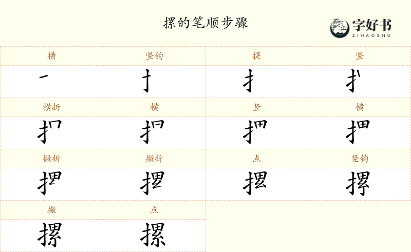 摞