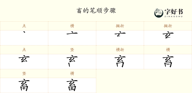 畜