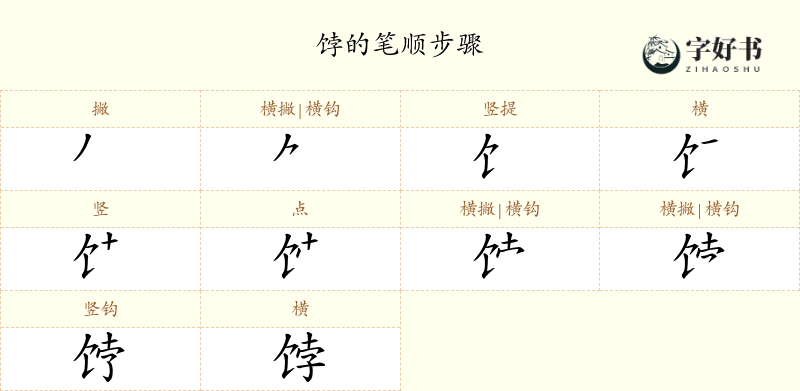 饽