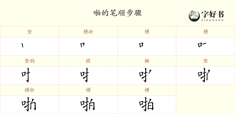 啪