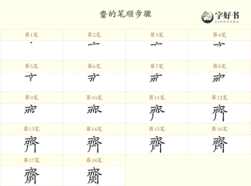 齌