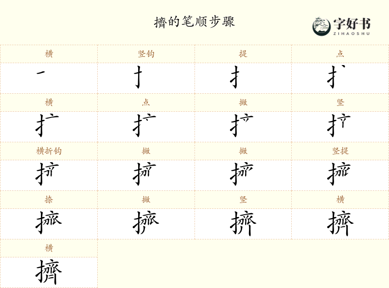 擠