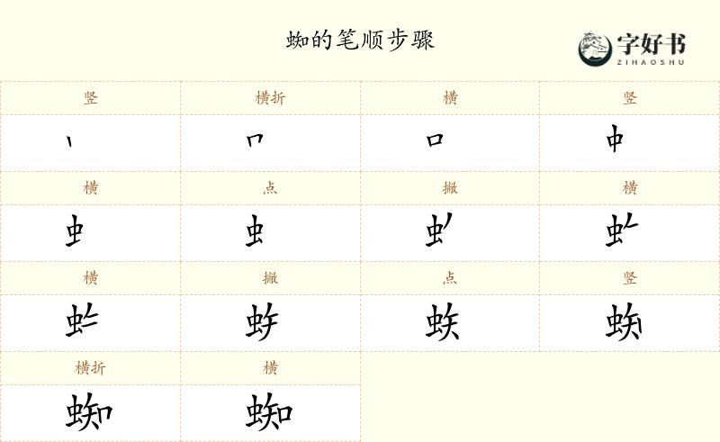 蜘
