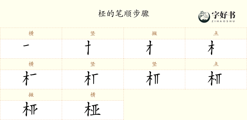 桠