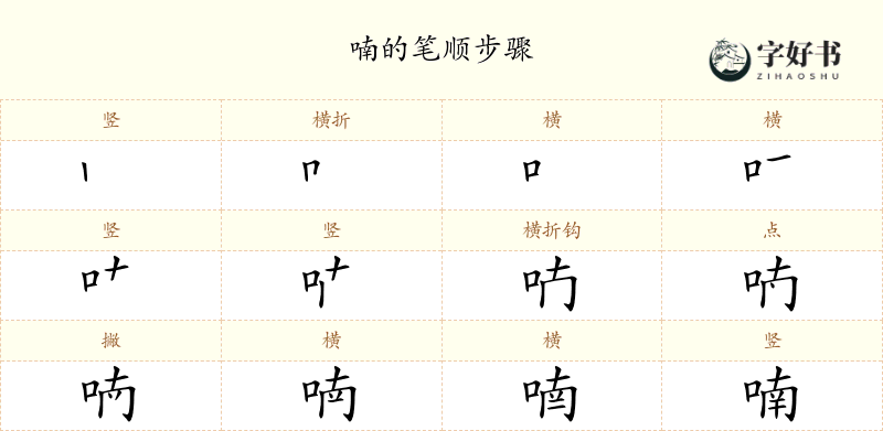 喃